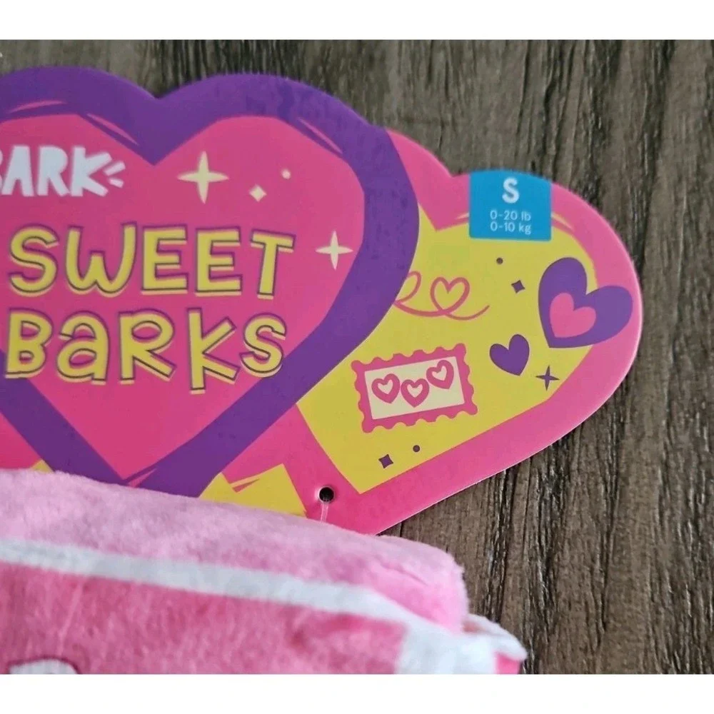Bark Box Dog Pup Puppy Plush Toy Valentines Sweet Bark Candy Farts Sz S 0-20 Lbs